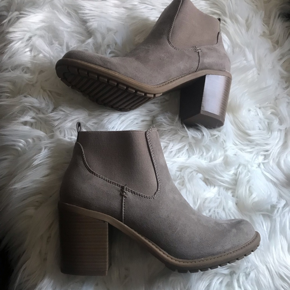 Light Gray Booties Purchased them at Bass Pro Shop